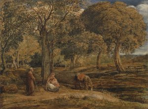 Landscape with Family Group, possibly The Rest on the Flight into Egypt
