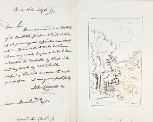 Letter to James Muirhead by John Linnell