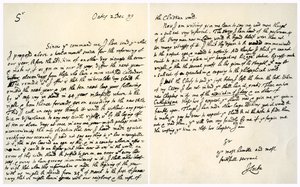Letter from John Locke to Hans Sloane, 2nd December 1699