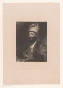 Portrait of Mirza Abolhassan Khan Ilchi by John Lucas