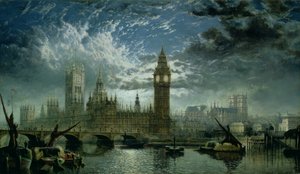 A View of Westminster Abbey and the Houses of Parliament