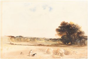 Gleaners in the Wheat Field by John Martin