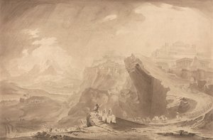Joshua Commanding the Sun to Stand Still by John Martin