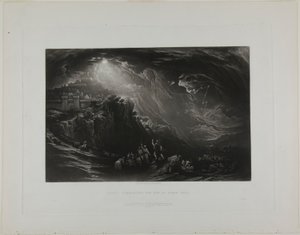 Joshua Commanding the Sun to Stand Still, from Illustrations of the Bible