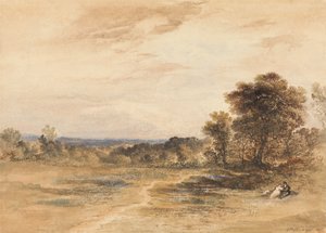 Landscape with Courting Couple