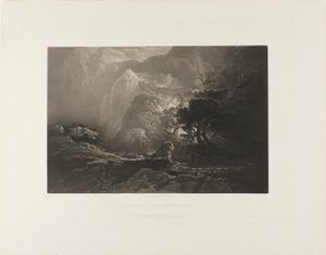 Moses and the Burning Bush, from Illustrations of the Bible
