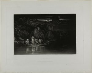 Psalm CXXXVII, from Illustrations of the Bible by John Martin