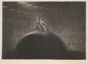 Satan on his throne, from 