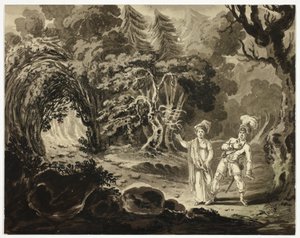 Scene from Opera by John Martin