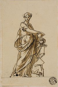 Fate with Urn by John Michael Rysbrack