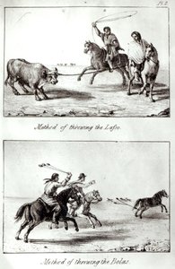 Methods of Throwing the Lasso and the Bolas, from 