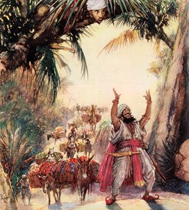 How Ali Baba met the forty thieves