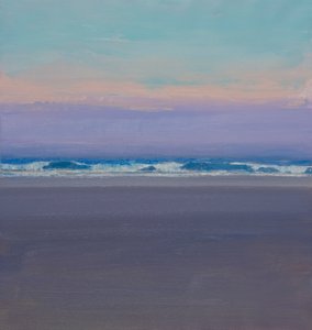 Evening Waves by John Miller