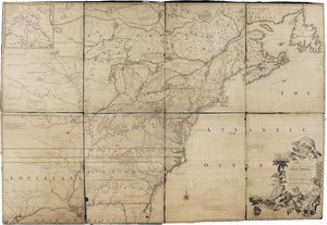 A Map of the British and French Dominions in North America