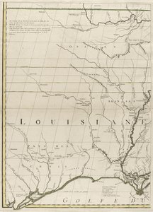 A Map of the British and French Dominions in America by John Mitchell