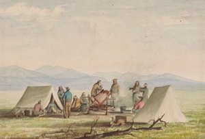 Awaiting the Return of Mr. Tinkham by John Mix Stanley