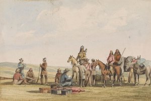 Lieut. Crovers Despatch - Return of Governor Stevens to Fort Benton by John Mix Stanley