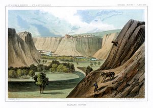 The Marias River, Montana, USA, 1856 by John Mix Stanley