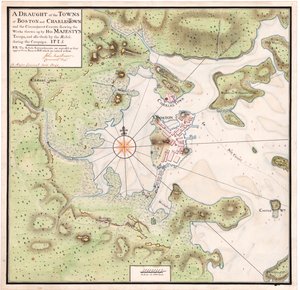 A Map of Boston by John Montresor