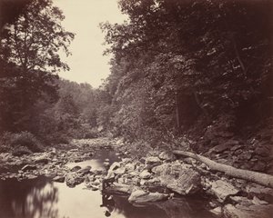 The Wissahickon Creek near Philadelphia, c. 1863