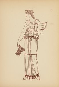 Ancient Greek Female Costume by John Moyr Smith