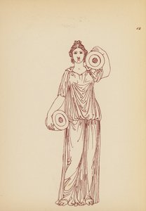 Ancient Greek Female Costume by John Moyr Smith