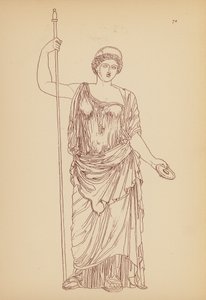Ancient Greek Female Costume by John Moyr Smith