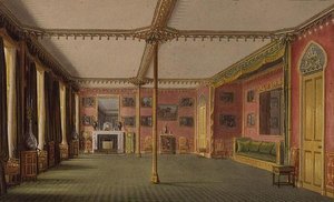 The Red Drawing Room from Views of the Royal Pavilion, Brighton by John Nash by John Nash