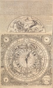 An Astronomical and Chronological Clock Showing All the Most Useful Parts of an Almanack by John Naylor