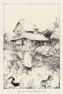 Illustration for Beautiful Joe by Marshall Saunders by John Nicholson