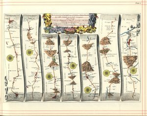 Britannia Atlas: The Continuation of the Road from London to Aberystwyth by John Ogilby