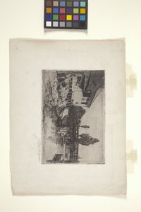 Bavarian Barn and Grainstack by John Otis Adams