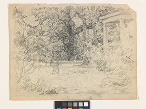 Study For Winifred At The Hermitage