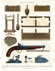 Pistol and Pise: Technical Illustration of Historical Firearms