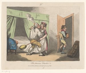 The Amorous Traveller by John Pettit (attributed to)