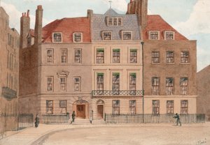 Red Lion Square, Holborn, London. Nos 22, 23 and 24