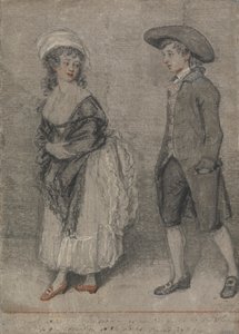 He Goeth after Her straightway as an Ox Goeth to the Slaughter (Proverbs, Chapter VII, Verse 22) by John Raphael Smith