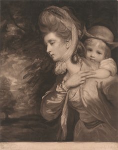 Mrs. Payne Galwey and Her Son Charles