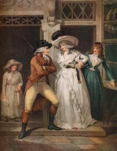 The Tavern Door, Laetitia Deserted by Her Seducer is Thrown on the Town