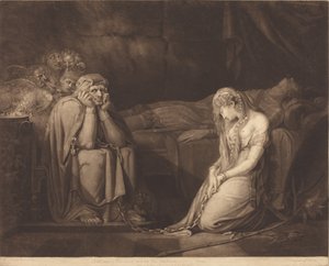 Belisane and Parcival under the Enchantment of Urma by John Raphael Smith after Henry Fuseli