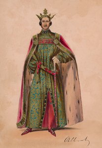 Prince Albert in Costume as Plantagenet King Edward III for the Bal Costumé, May 12 1842, 1843