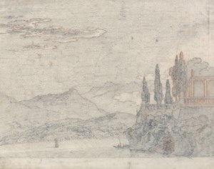 Borromean Island, Lake Maggiore by John Robert Cozens