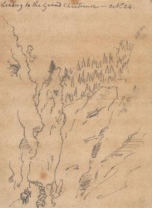 Leading to the Grand Chartreuse, October 24 by John Robert Cozens