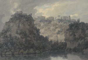On the Lake of Nemi, c.1780-83 by John Robert Cozens