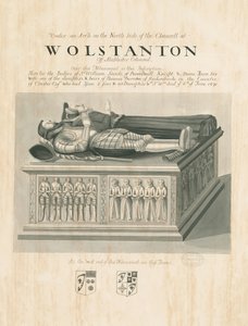 Wolstanton Church - Tomb of Sir William Sneide and Dame Anne