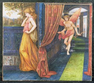 Cupid and Psyche by John Roddam Spencer Stanhope