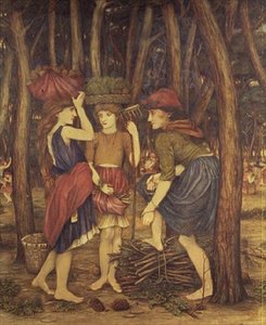 The Pine Woods by John Roddam Spencer Stanhope