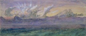 A July Thunder Cloud, Val d