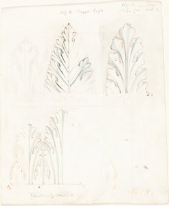 Ornamental Study with Acanthus Motif for 