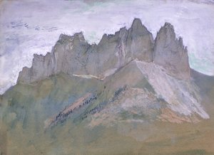 Rocks of Lanfon, Lake Annecy, c.1860